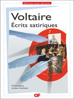 cover image of Écrits satiriques